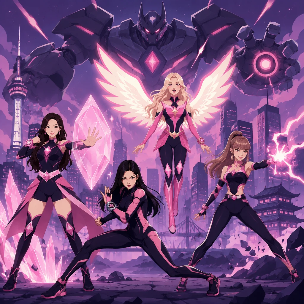 BLACKPINK: The Pink Guardians - Adventure stories