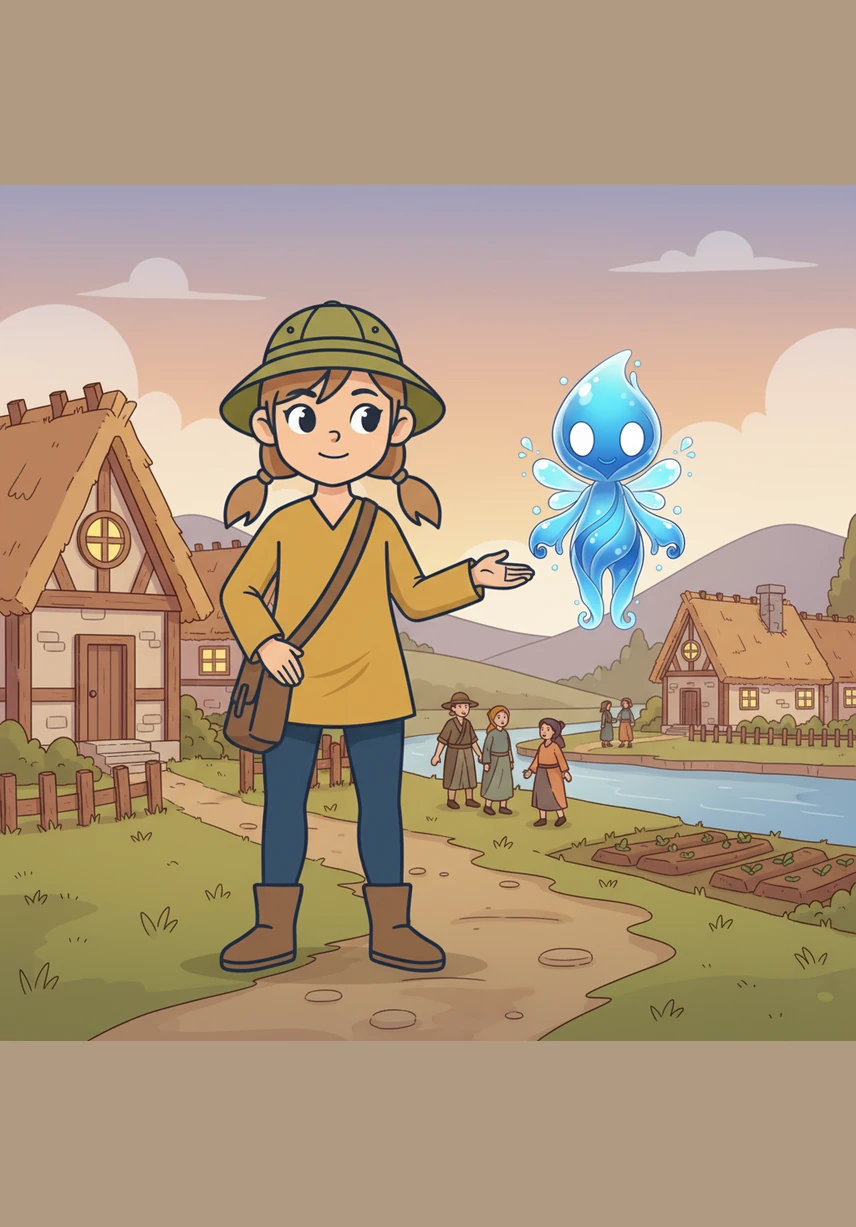 Elara lived in a peaceful village where stories of the Lost Pearl Lake were told like hushed secrets around the evening fire. She often gazed toward the misty mountains, wondering if the legends of the glowing waters and hidden magic were truly real.