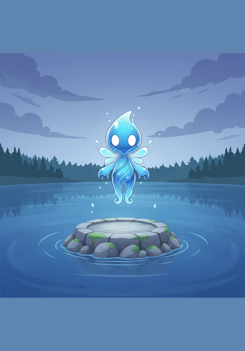 Elara noticed a stone pedestal rising from the center of the lake, but it stood empty and cold. She realized that the Great Pearl, the source of the lake's life and magic, had been moved from its rightful place by a mysterious force.