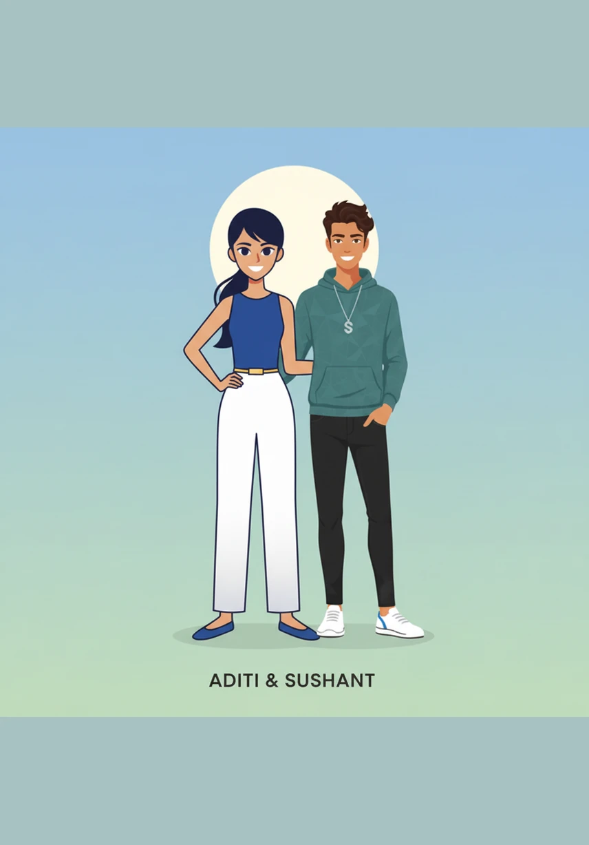 Aditi pulls out a dusty photo album filled with memories of their early dates and mountain travels. She tries to share a funny story from their past, but Sushant only nods distractedly, his eyes never leaving the flashing monitor.