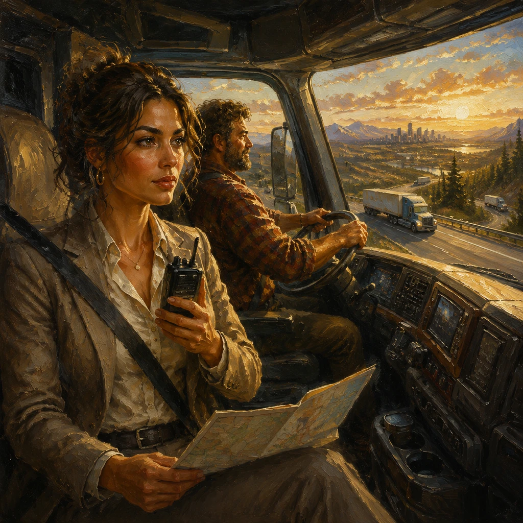 Sarah and the Truck Across America - Büyüme hikayeleri