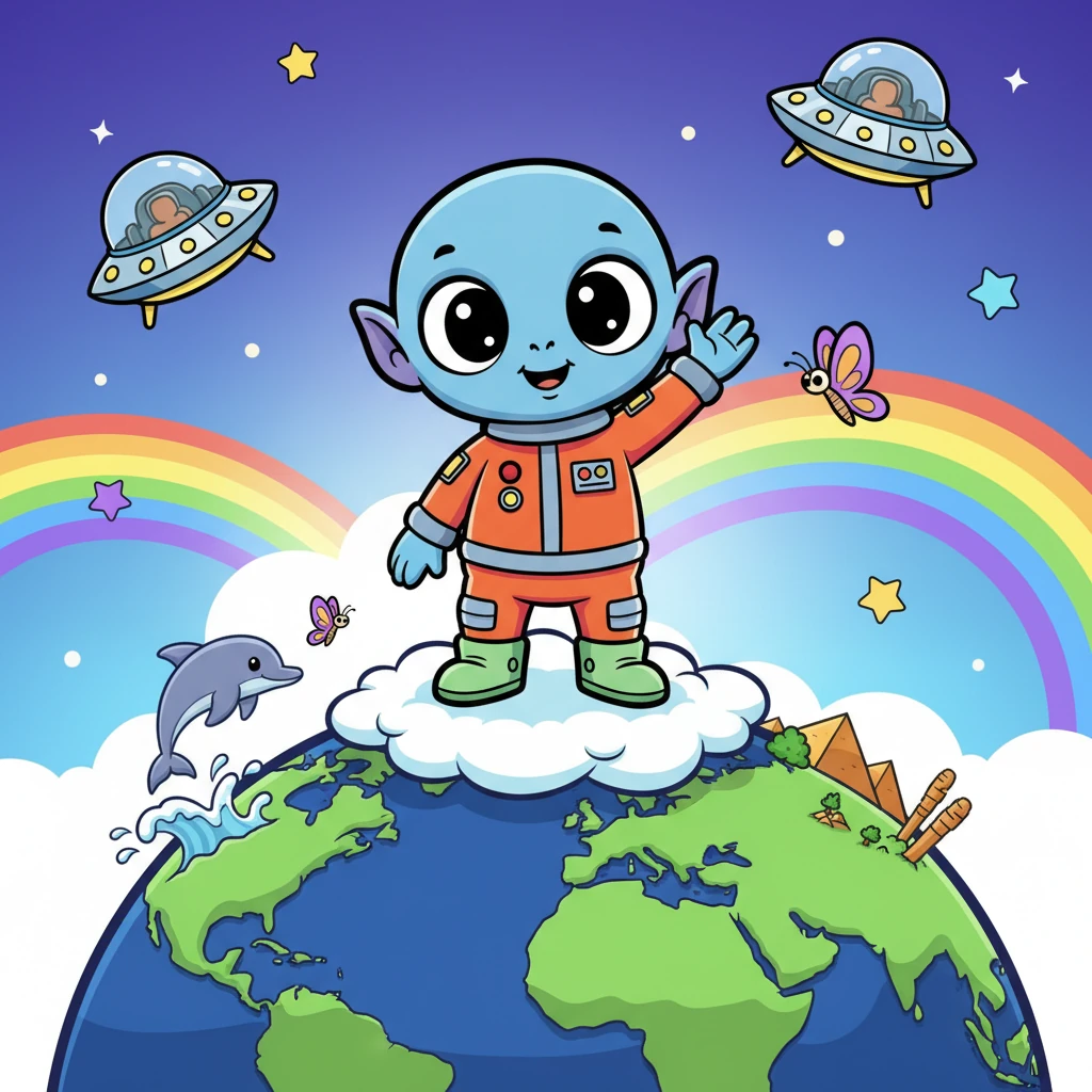 Zorp's Earth Adventure - Adventure stories