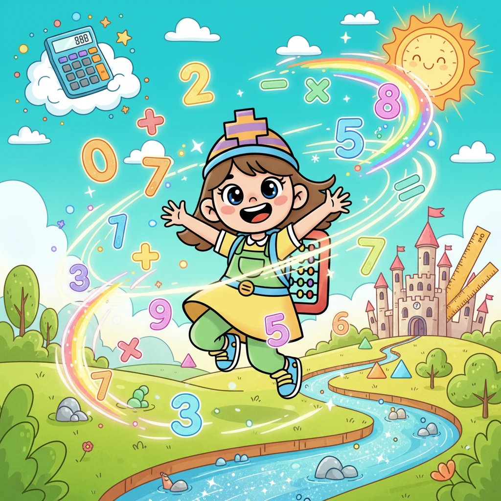 Petualangan Matematika Ceria Bersama Rara - educational