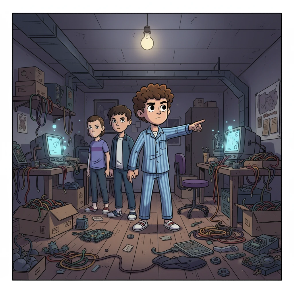 O grupo, agora com Max e Eleven, estava reunido em seu porão, planejando o próximo passo contra as ameaças de Hawkins. Gabriel, no comando, sentia a união deles. Com o sistema ativo e seus amigos ao lado, ele sabia que não importava o quão fodido fosse o futuro, eles enfrentariam juntos. "Vamos acabar com essa porra de Upside Down", ele declarou, um novo fogo em seus olhos.