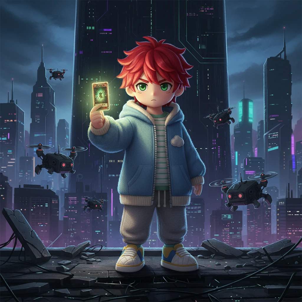 The Card of Neo-Veridian - adventure