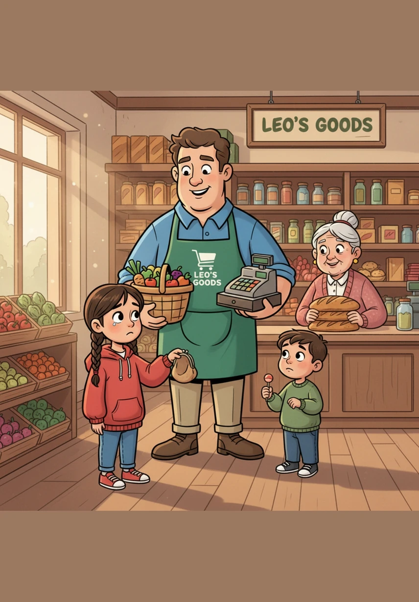 Leo stood in the middle of his small grocery store, surrounded by crates of wilting lettuce and empty shelves where the bread should have been. He sighed, realizing that guessing what his customers wanted was much harder than it looked.