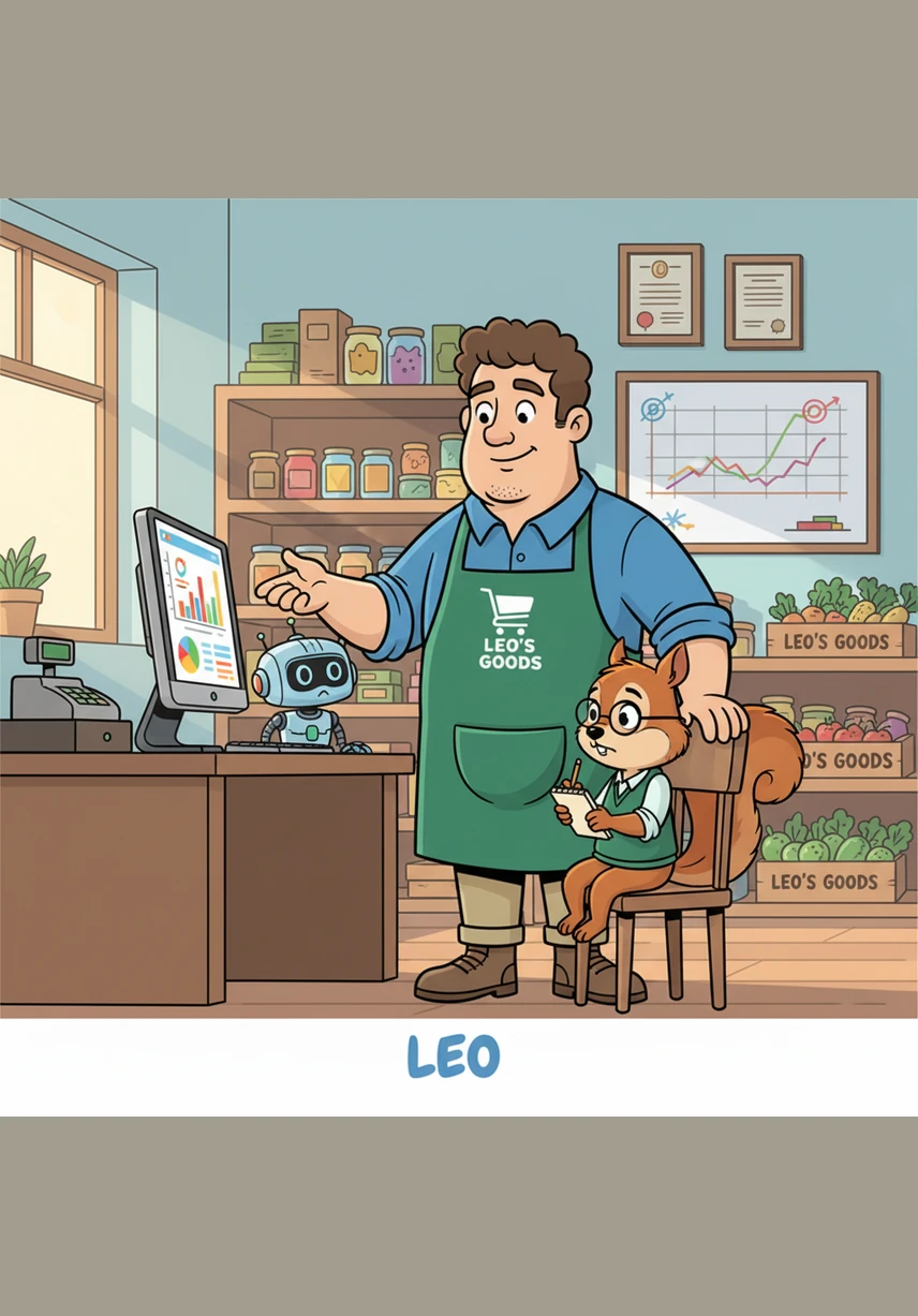 Using a powerful tool called a Random Forest, Leo taught his computer how to learn from the past. The digital brain began to understand how rainy Mondays differed from sunny Saturdays and how promotions changed his customers' habits.