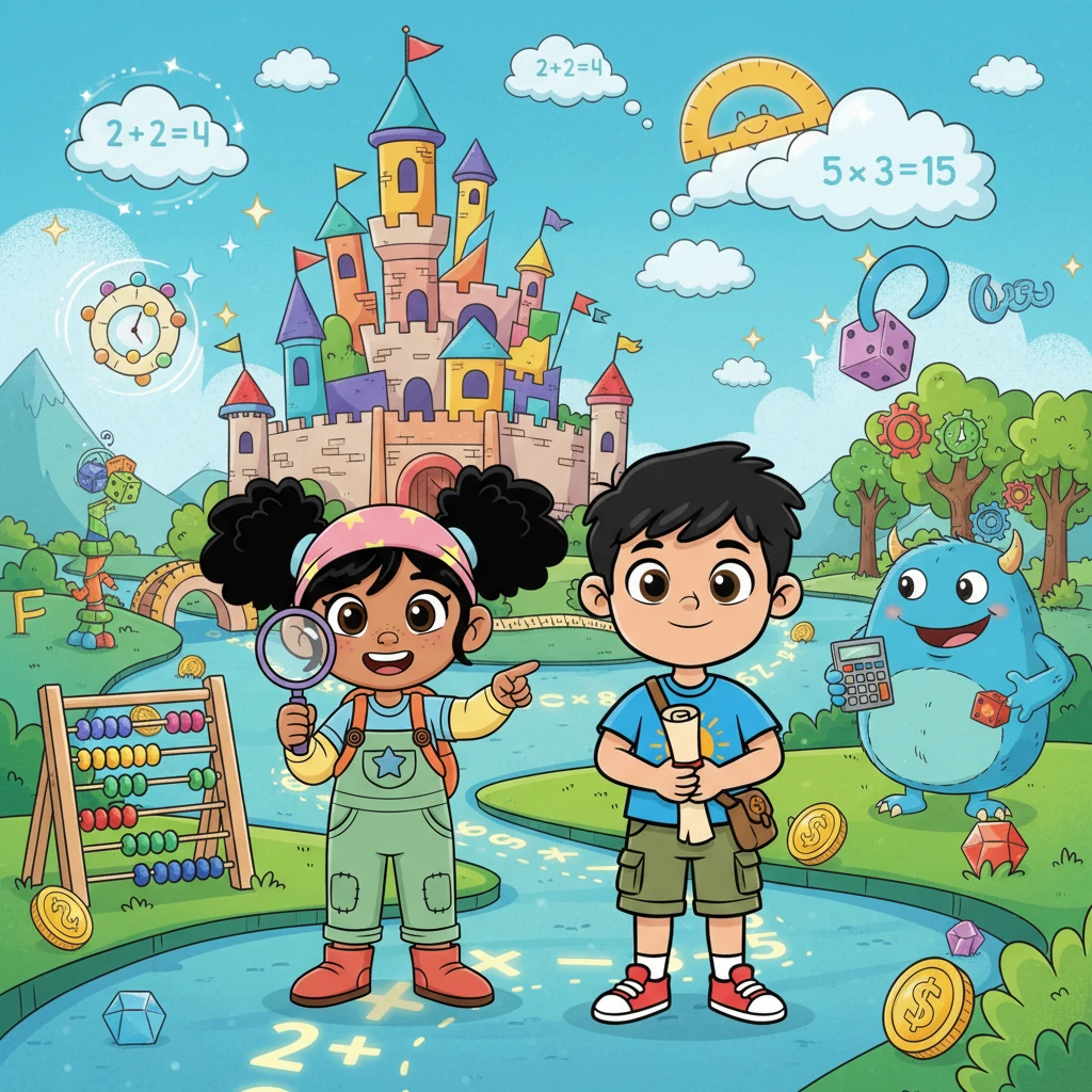 La Gran Aventura Matemática de Leo y Mia - educational