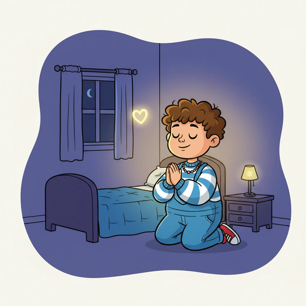 That night, Edward prayed for Joe again, asking for Jesus' love to fill his heart. He believed even small acts of kindness could make a big difference in someone's life.