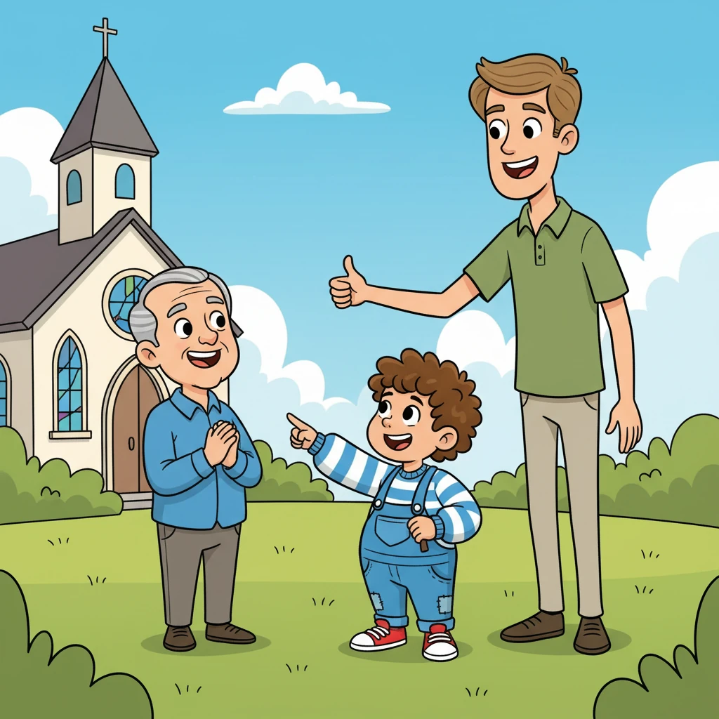 After the service, Joe asked Edward if he could come again the next week. Edward grinned and said of course. David was overjoyed to see Joe changing for the better.