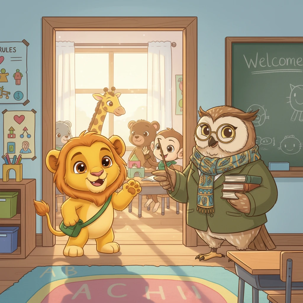 Leo’s First Day in the Happy Classroom - educational