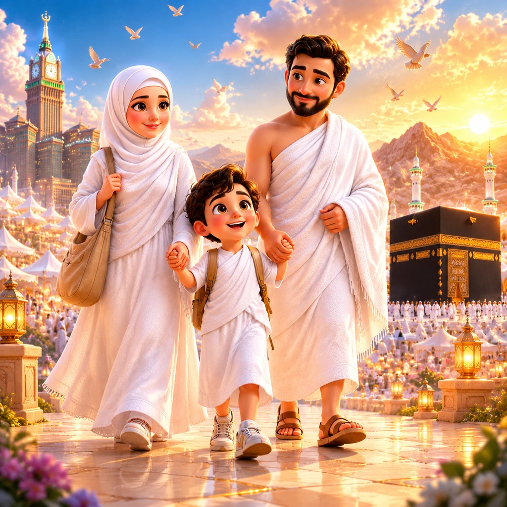 Manaf's Big Journey to Makkah - cultural