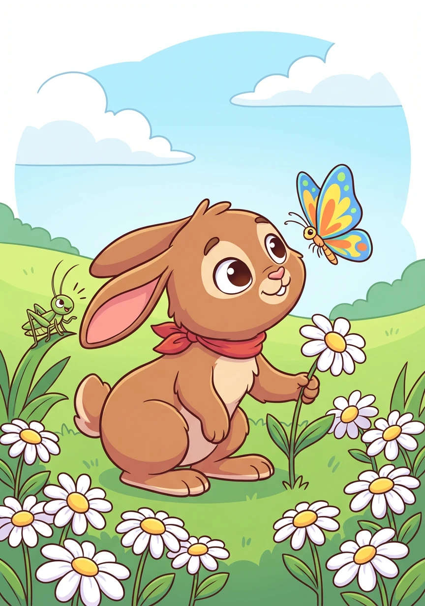 He saw a bright butterfly, fluttering near,
And heard a small cricket, chirping so clear.
He noticed the daisies, so white and so sweet,
Tiny details his rushing feet couldn't meet.