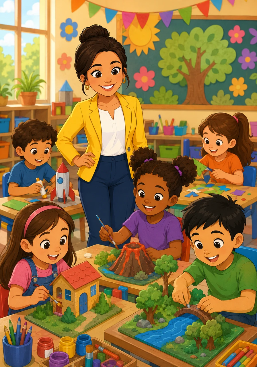 The extra time allowed Karla to re-imagine her lesson planning process. With AI's brainstorming capabilities, she developed engaging and unique educational experiences. Her classroom came alive with creative projects that sparked the children's imaginations.