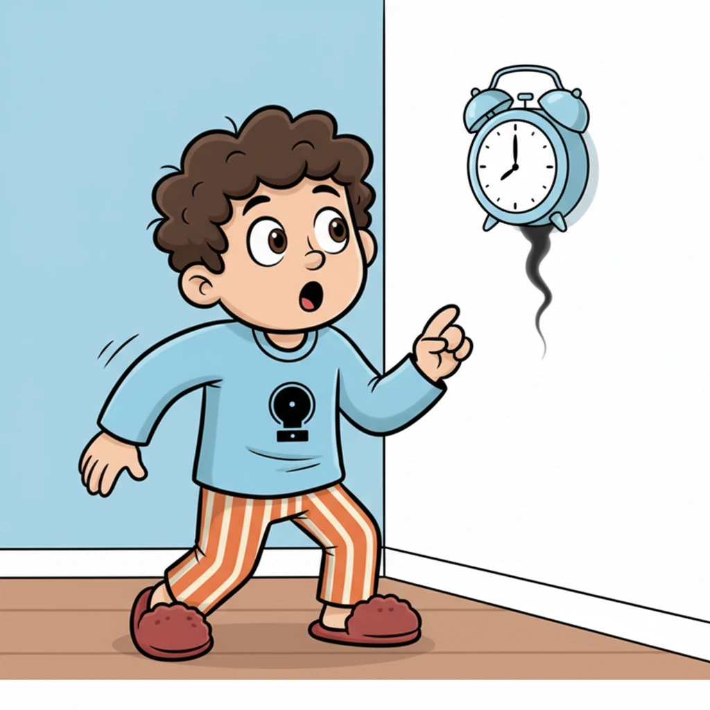 Mark's stomach did a flip-flop as he spun around, his eyes wide, staring at the innocent-looking alarm. Then, he noticed something he hadn't seen before: a thin, black scorch mark, like a shadowy finger, creeping slowly down the wall directly beneath the alarm.