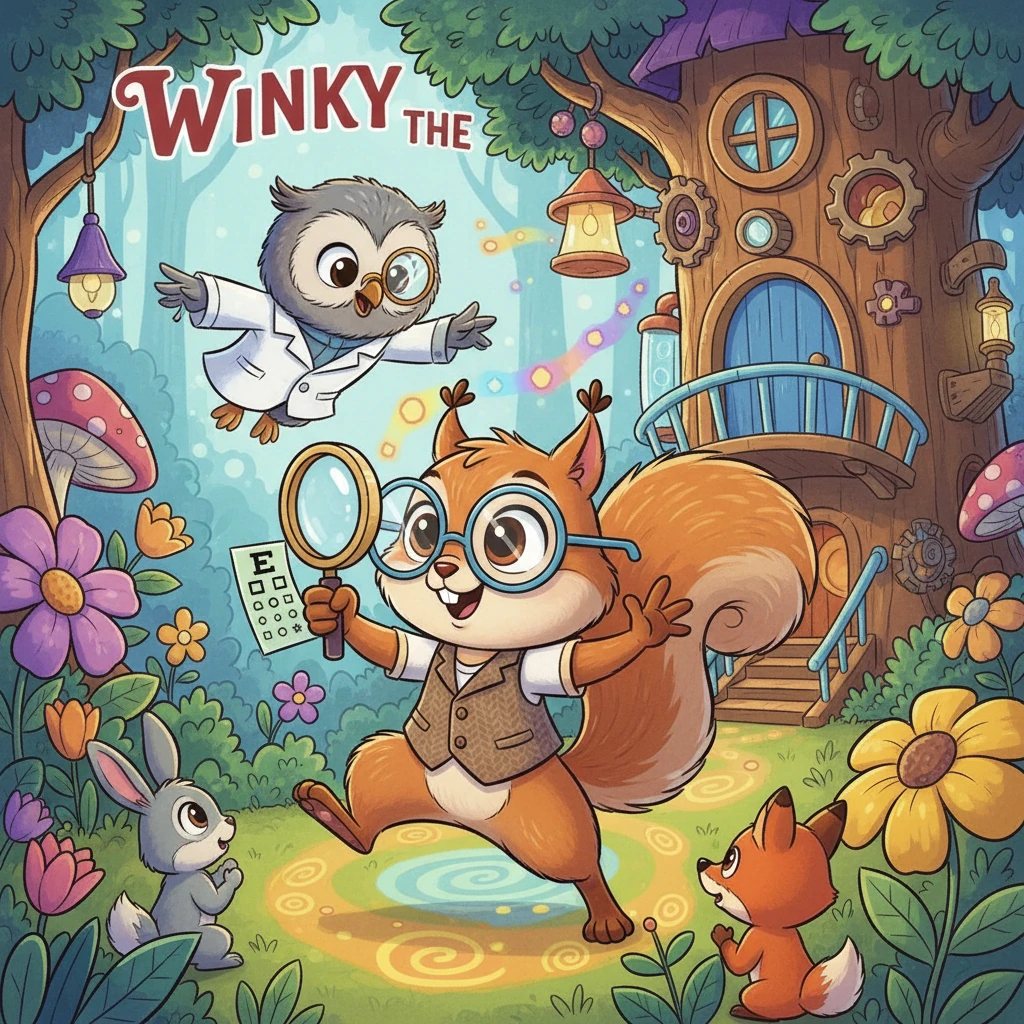 Winky's Great Eye Exam Quest - educational