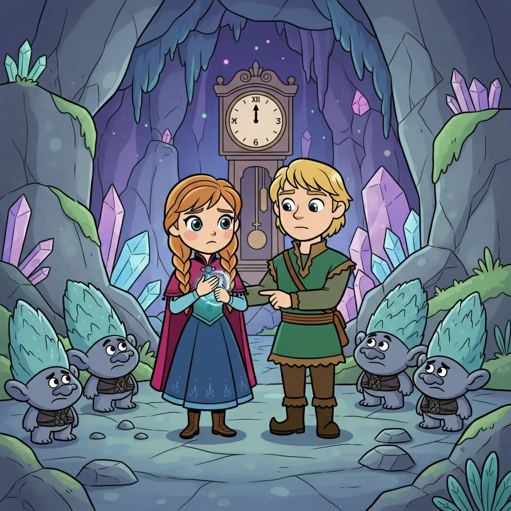 The trolls revealed that only an act of true love could thaw Anna's frozen heart. The clock was ticking, and the stakes were higher than ever before.