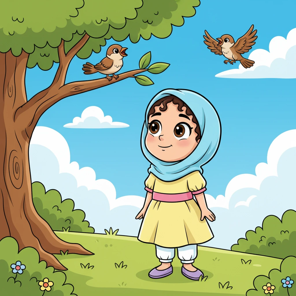 وہ ایک درخت پر چہچہاتی ہوئی چڑیا کو دیکھ رہی تھی جو آزادی سے اڑ رہی تھی۔ چڑیا کو دیکھ کر زارا کے دل میں ایک خیال آیا کہ کاش وہ بھی اتنی ہی ہلکی اور پرسکون محسوس کر سکے۔