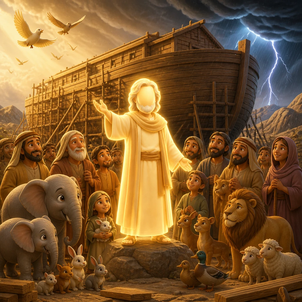 The Kind Prophet and the Great Ark - moral