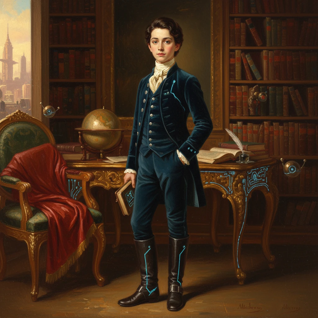 Болашаққа саяхат: АКТ әлемі - 科幻故事