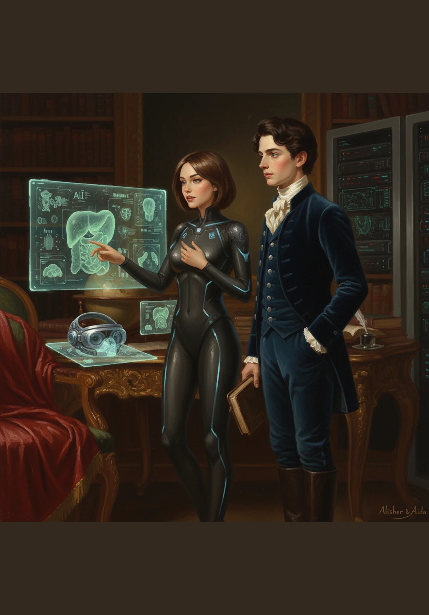 Жасанды интеллекттің медицинадағы рөлін көргенде Әлішер таңғалды. Ақылды жүйелер дәрігерлерге ауруларды алдын ала анықтауға көмектесіп, адам денсаулығын қалай сақтайтынын көрсетеді.