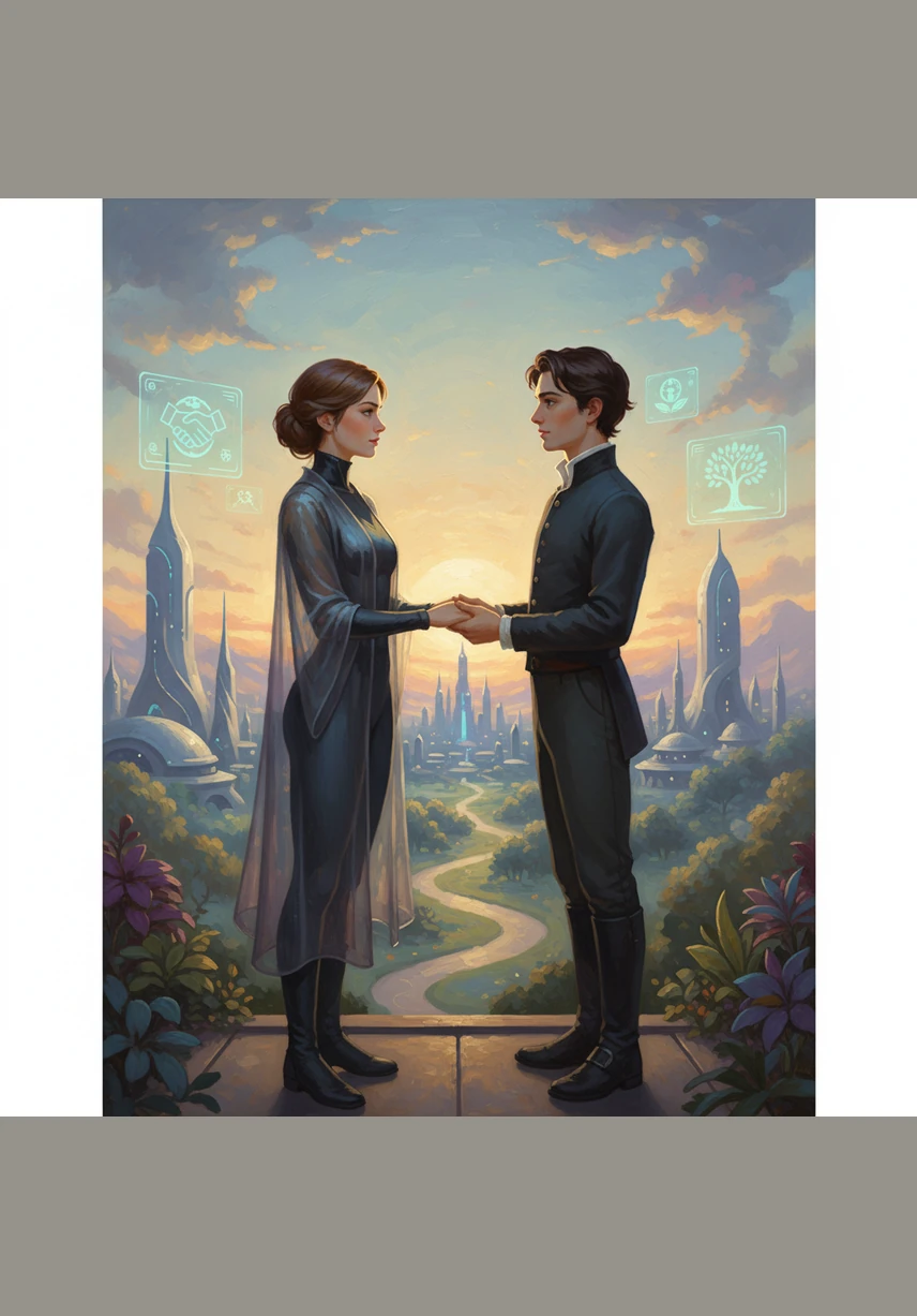 Саяхат соңында Аида Әлішерге болашақ технологиялардың этикасы мен жауапкершілігі туралы маңызды сабақ берді. Әрбір жаңалық адамзат игілігі үшін қызмет етуі тиіс екенін ол жадына түйді.