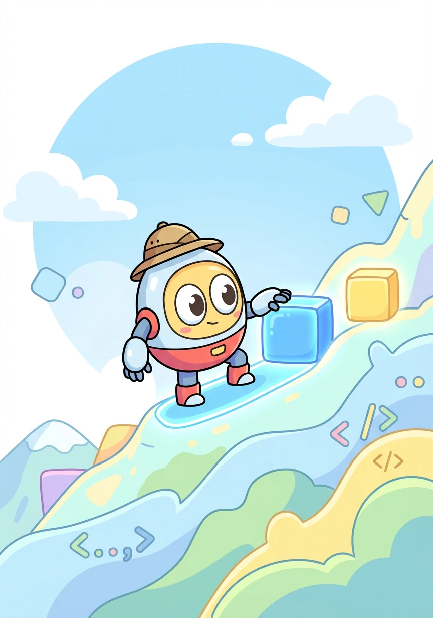 Algie took his first step, examining the first line of code. It was a simple comparison: is the current number bigger than the next? He visualized it as a small incline on the mountain.