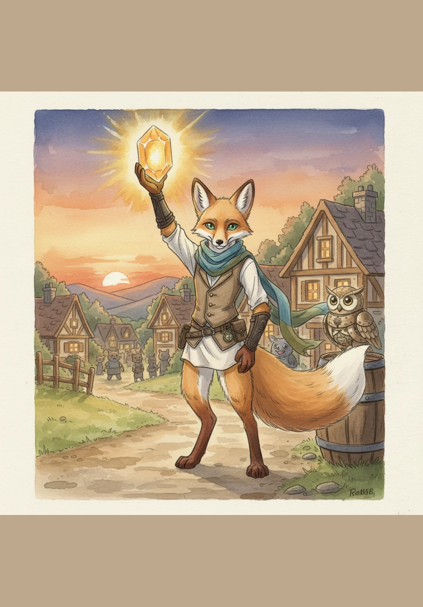 Leo returned to his village just as the sun was setting, holding the Sunstone high for everyone to see. The village glowed with a new, eternal light, and Leo knew his greatest adventure was only the beginning.