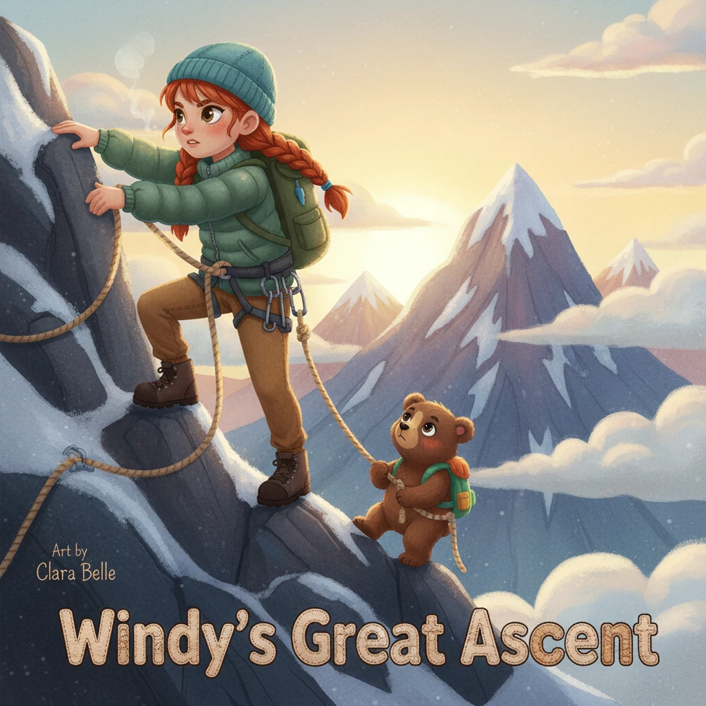Windy Climbing the Mountain of Perseverance - adventure