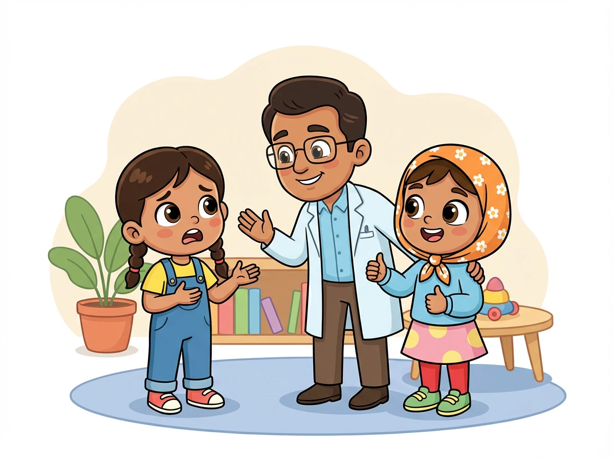 Devi berkongsi pengalamannya menghadapi tekanan rakan sebaya. Dr. Kamal menekankan pentingnya mempunyai prinsip moral yang kukuh dan berani mempertahankan kebenaran. Farah memberikan kata-kata semangat kepada Devi.