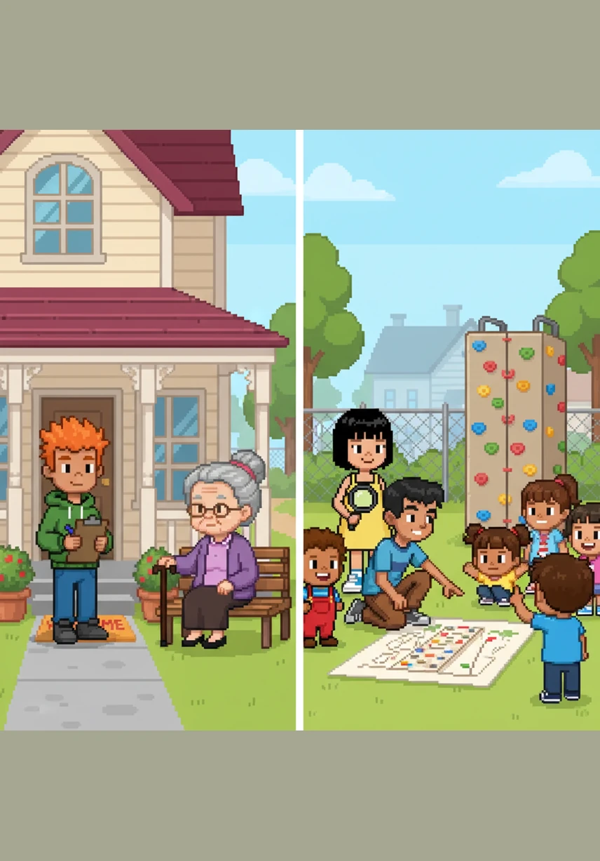 To make their project stronger, the children went door-to-door to ask their neighbors what they wanted to see in the new park. They discovered that the elderly wanted a quiet place to sit, while the younger kids dreamed of a climbing wall.