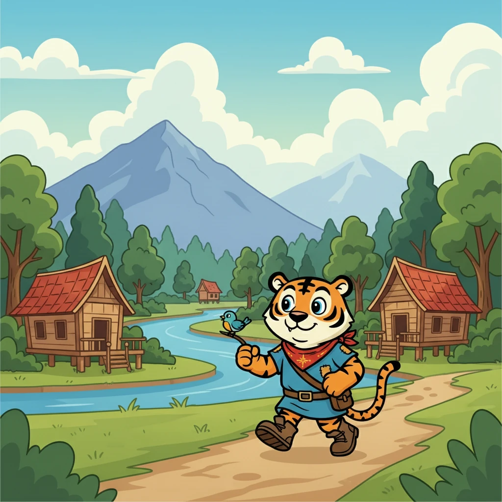 The Legendary Tigers of Johor: Dengkis & Tepok - Adventure stories