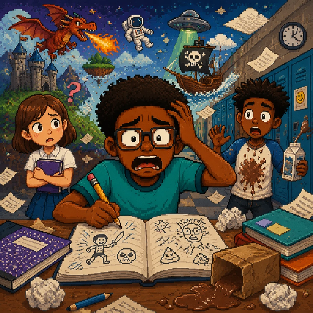 The Totally Tragic (and Hilarious) Chronicles of Jayden Cole Mensah - friendship