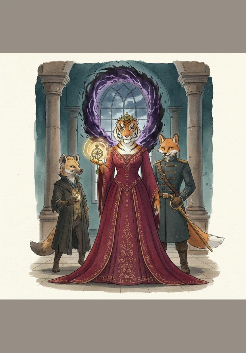 The hyenas try to invade Queen Zara’s borders many times, but her strength and the unity of her people prove impossible to break. Realizing they cannot win by force, the hyenas retreat into the shadows to hatch a much darker and more deceptive plan.