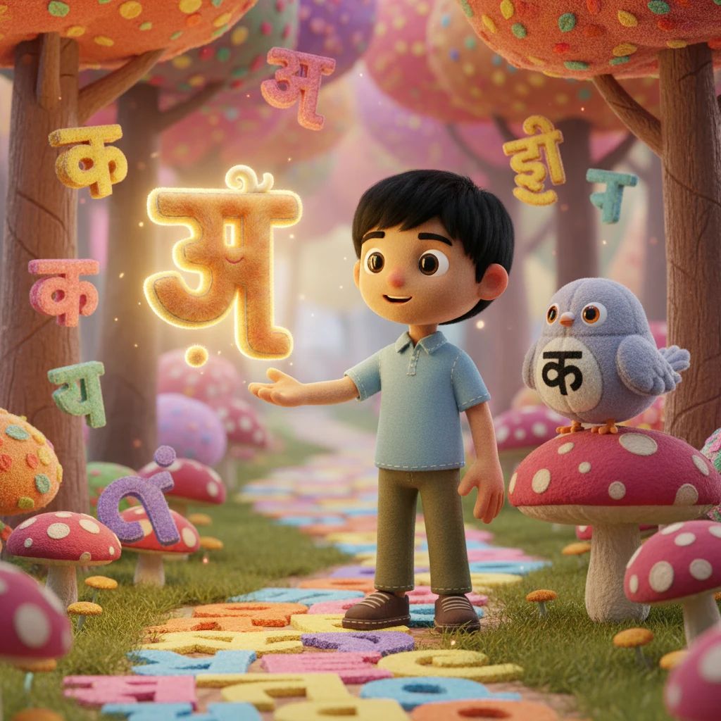 अक्षरों की जादुई दुनिया - Educational stories