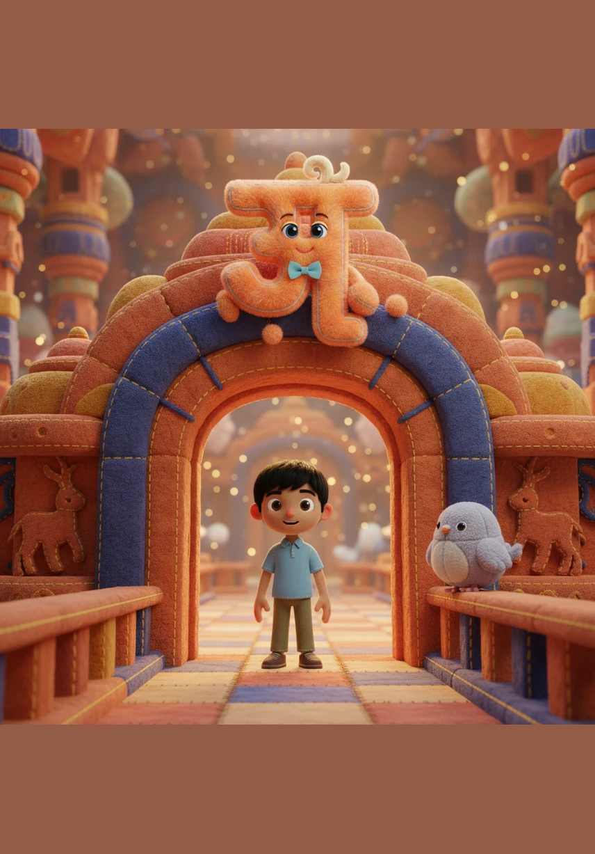 आगे बढ़ते ही आर्यन एक जादुई जंगल में प्रवेश करता है जहाँ व्यंजनों का राज है। 'क' से कबूतर उसके कंधे पर आकर बैठता है और 'ख' से खरगोश झाड़ियों के पीछे से निकलकर उसे क-वर्ग के अक्षरों का रास्ता दिखाता है।