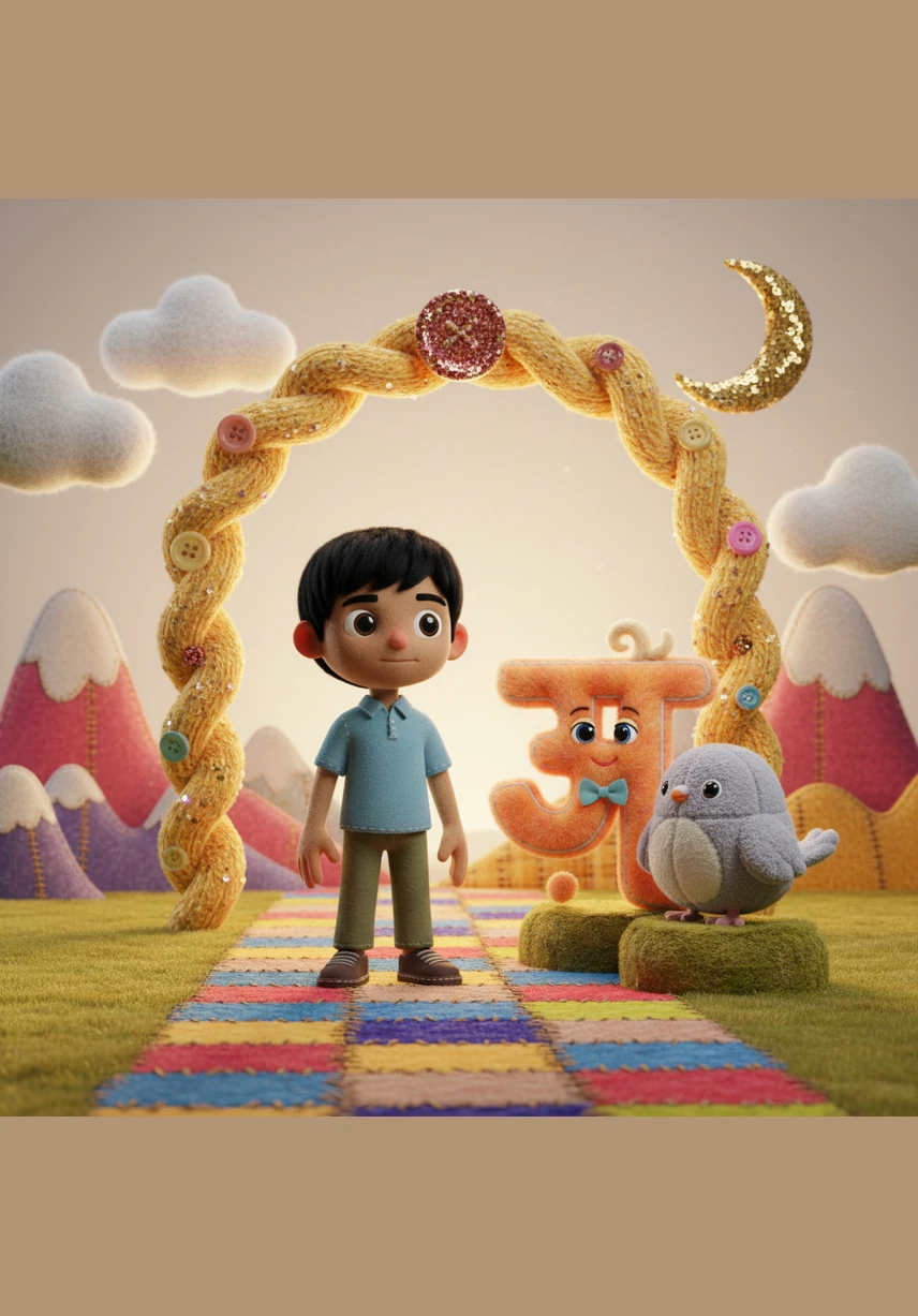 सफर के अंत में 'य' से 'ज्ञ' तक के अक्षर आर्यन को एक चमकती हुई रेत के मैदान पर ले जाते हैं। आर्यन अपनी उंगली से रेत पर इन अंतिम अक्षरों को लिखता है और महसूस करता है कि अब उसे पूरी वर्णमाला की अच्छी पहचान हो गई है।