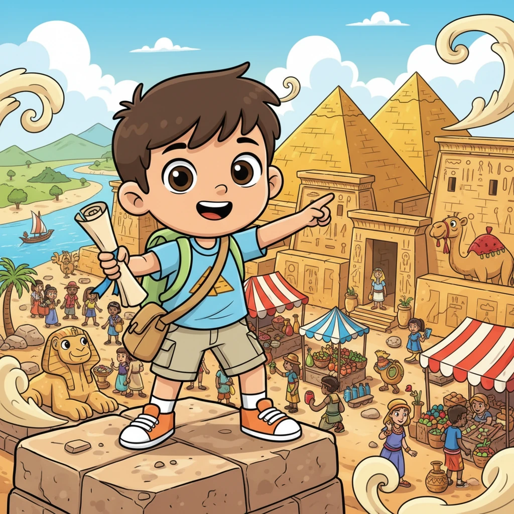 L'Aventure Égyptienne de Léo - educational