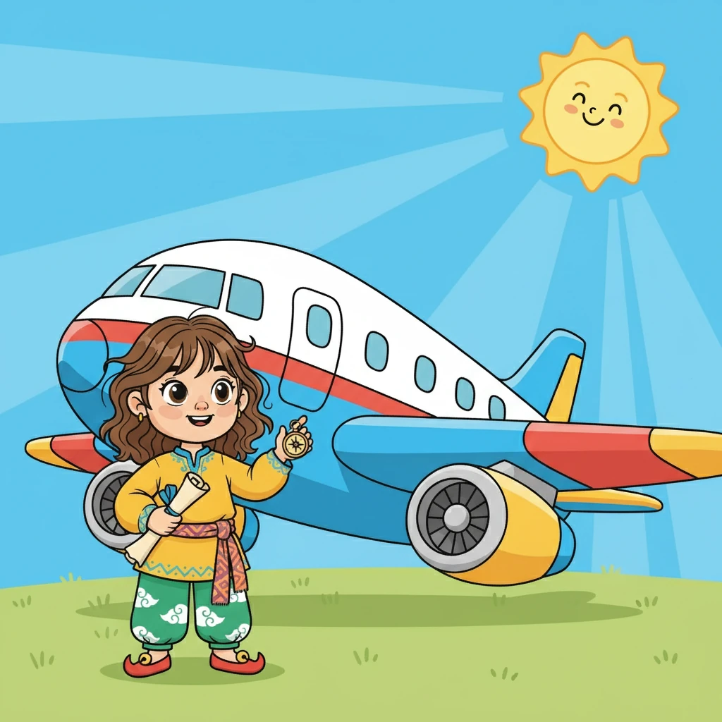 Ұшақтағы қызық оқиға - adventure