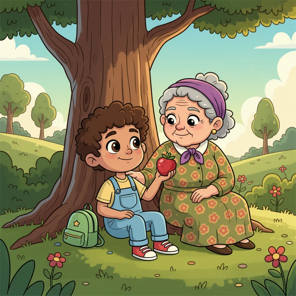 He remembered a time when he had been hungry, and his wise old Aunt Hazel had shared her last juicy berry with him. A warm feeling spread through Pip as he thought about how happy that had made him feel.