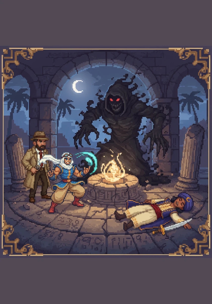 Back in his apartment, Rashid finds the hidden room empty and the notebook gone without a trace. A chilling whisper echoes through the walls, claiming to be a part of him, as his own reflection in the window begins to shift into an unfamiliar face.