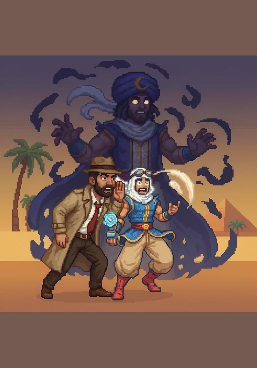 Refal leans in close and whispers that Sultan is more than just a name or a ghost. As the reality of his dual existence begins to shatter Rashid's mind, he realizes that the shadow is finally catching up to him, and nothing will ever be the same.