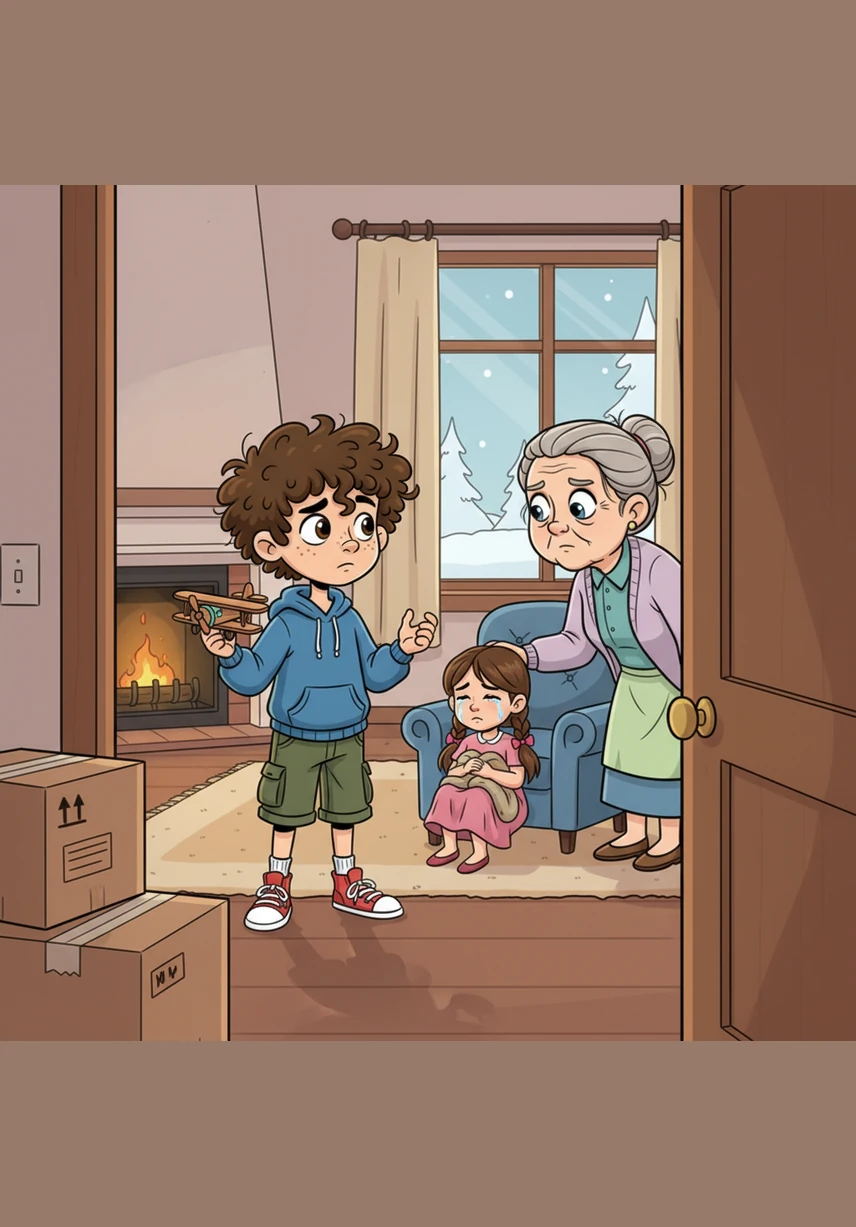 When Leo returned home, his younger sister reached out to show him a beautiful picture she had drawn just for him. He snapped at her with such mean words that she immediately burst into tears and ran to her bedroom to hide.