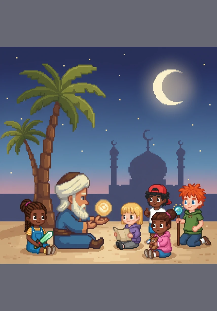 As the sun climbs higher and the mosque begins to warm, Hafiz pauses to catch his breath. He sits against a cool stone wall, closing his eyes to soak in the serenity of the sacred space. In this quiet moment, he feels a deep connection to everything around him.