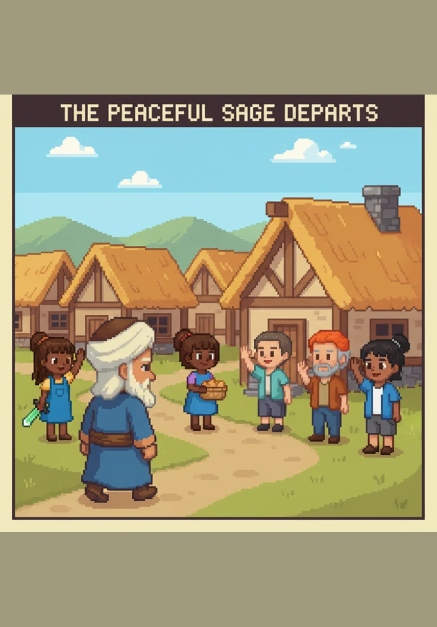 With his task complete, Hafiz looks back at the sparkling hall, now bathed in full daylight. He feels a profound sense of happiness and peace, knowing he has served his community and his Creator. He walks home with a light heart, already looking forward to next week.