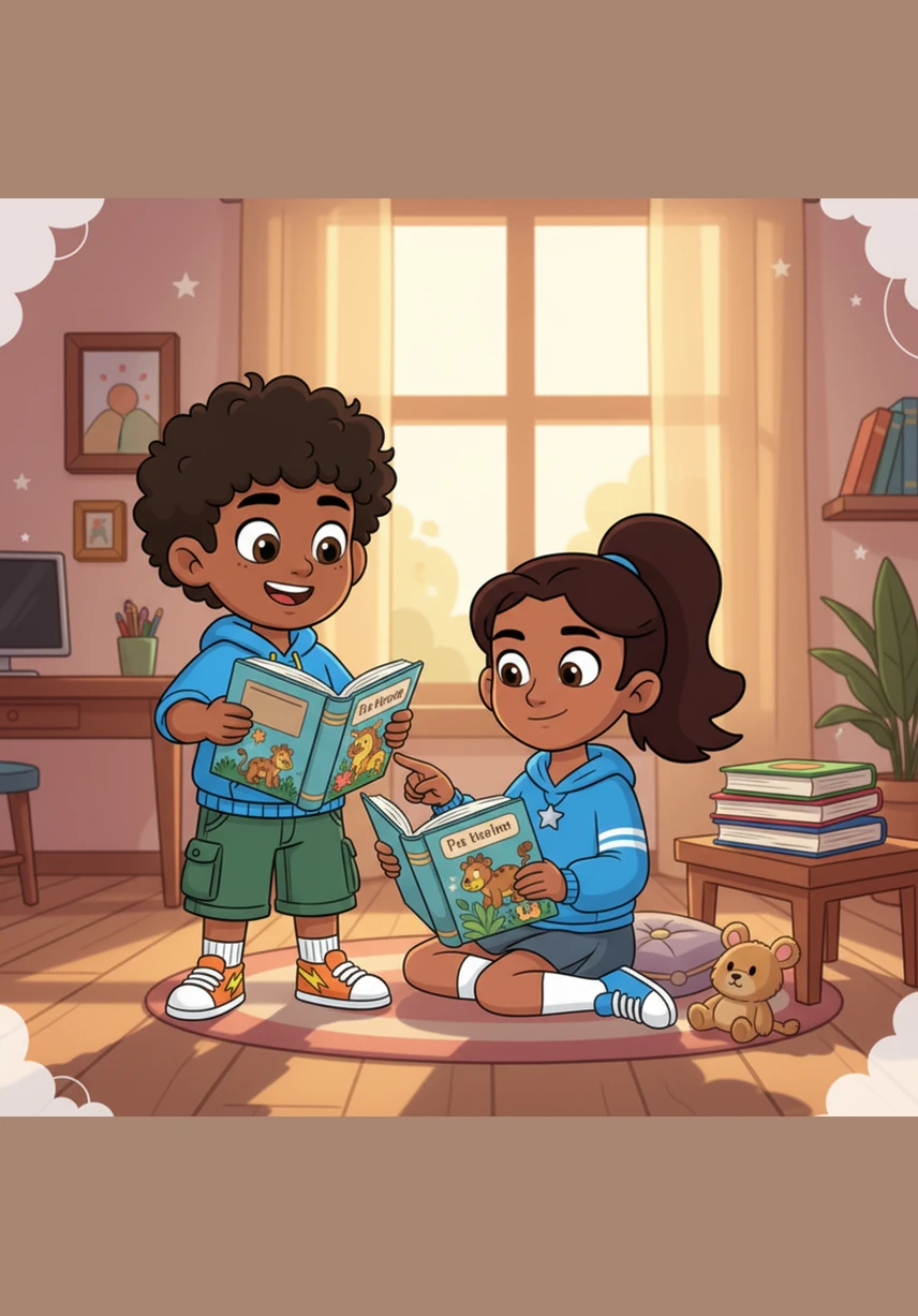 With a little guidance, the words on the page start to make sense, and Izhaan feels a surge of pride in his accomplishment. He discovers that asking for help is like a bridge that carries him from being stuck to moving forward.