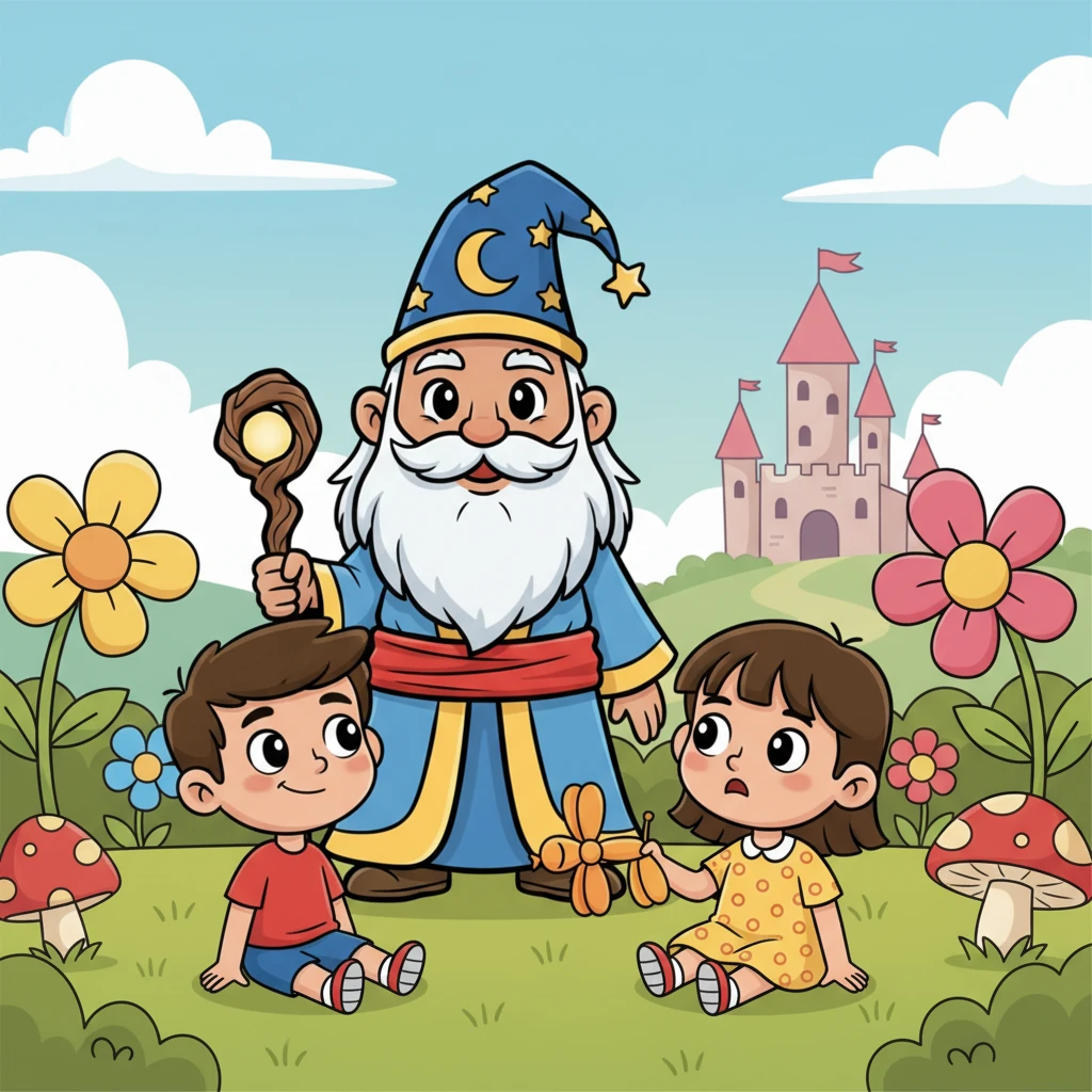 He watched them carefully, their initial enthusiasm noticeably diminished. Their expressions were now a mix of mild amusement and slight confusion, as the joke's novelty had clearly worn off.