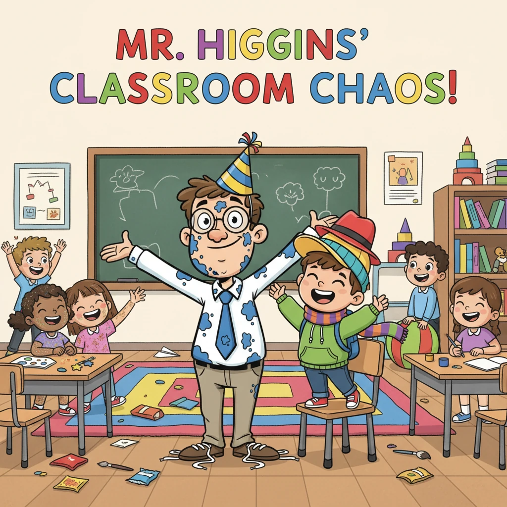 Mr. Higgins and the Month of Mishaps - bedtime