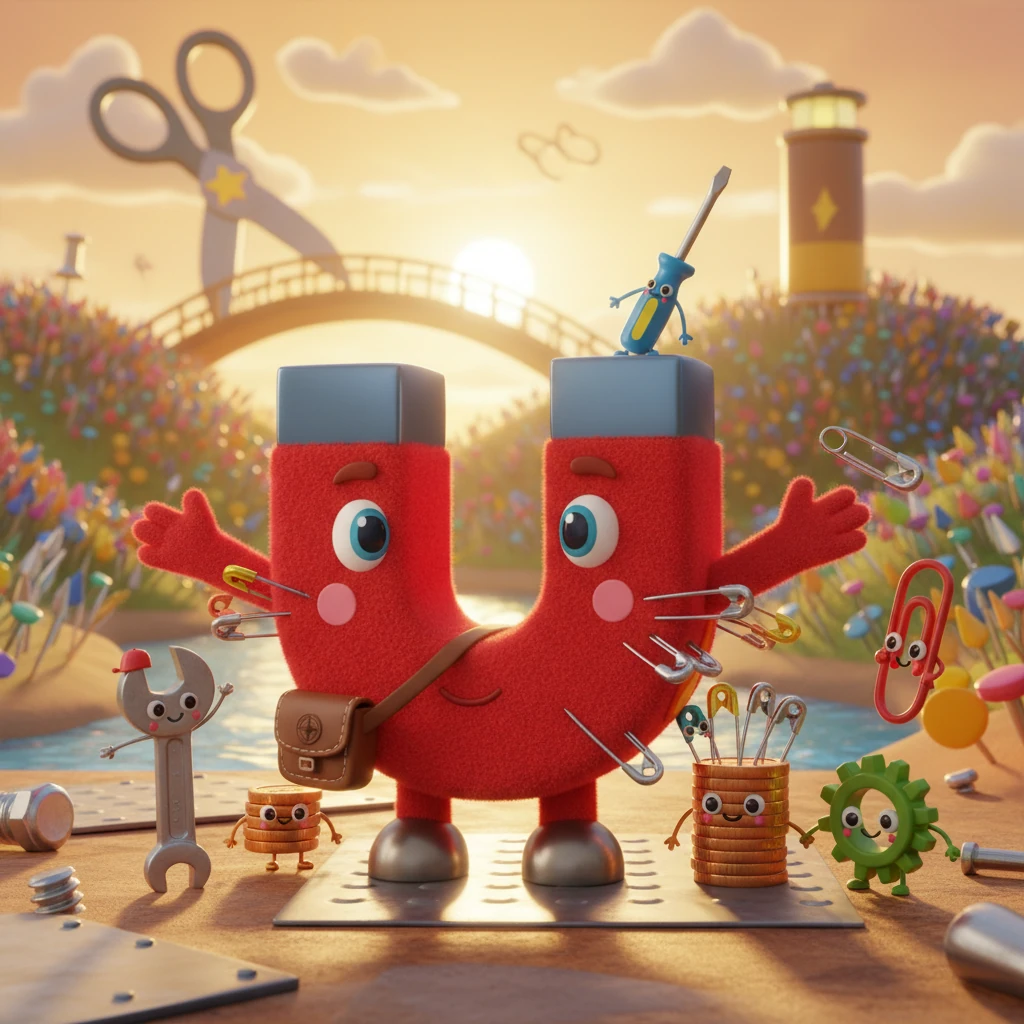 Max the Magnet's Sticky Friends - friendship