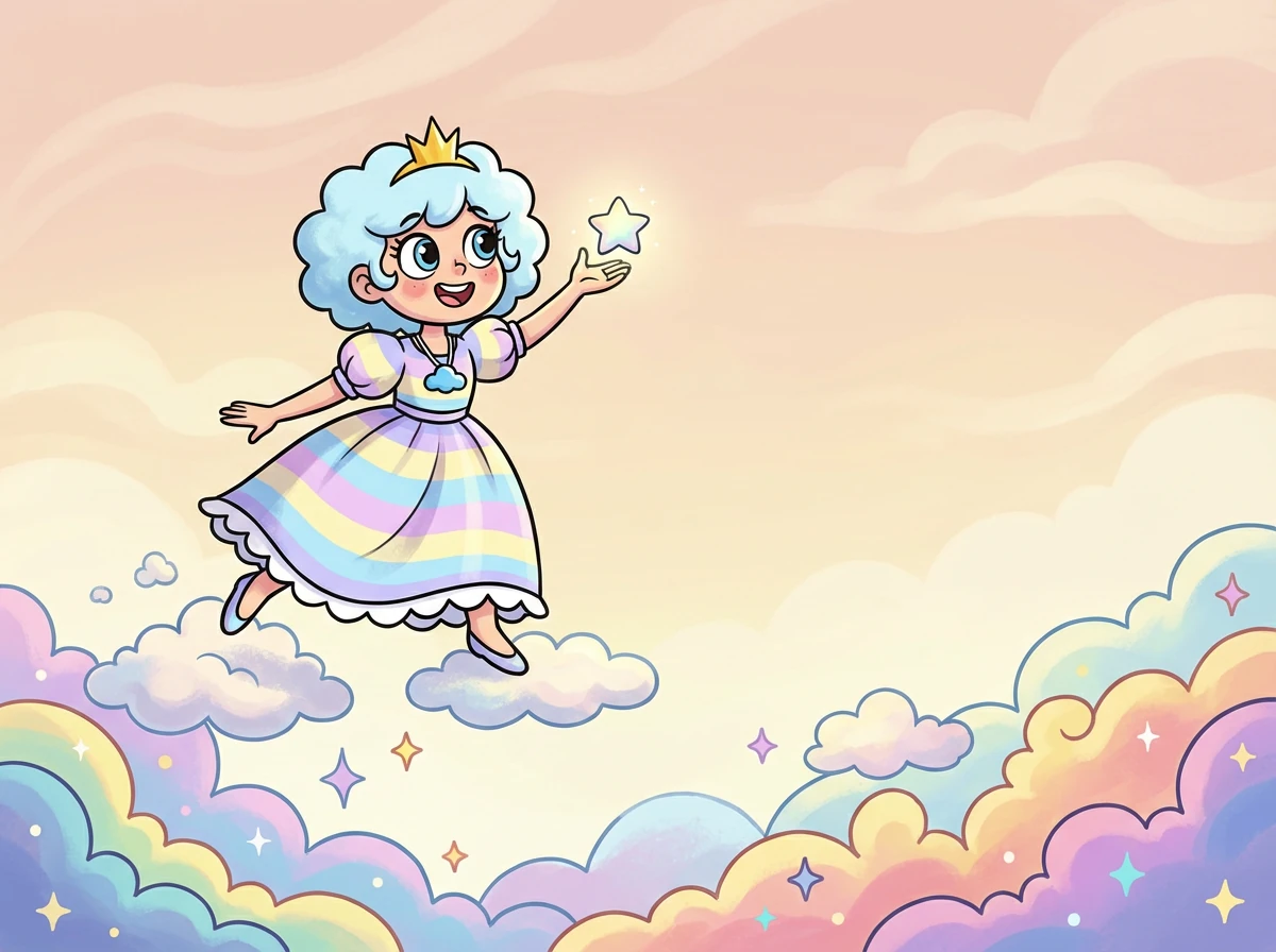 Η Νεφέλη παίζει ανέμελα στο πάρκο, αλλά ξαφνικά νιώθει ένα βάρος. Μια σκέψη την ταράζει, αλλά η παρουσία του αγαπημένου της προσώπου την κάνει να ξεχάσει όλες τις έγνοιες.